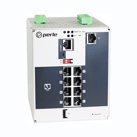 Perle Systems Ids-509Pp8-Xt Ethernet Switch 07016380